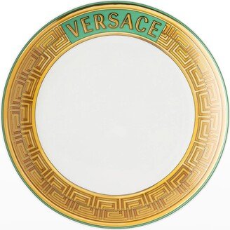 Medusa Amplified Green Coin Salad Plate