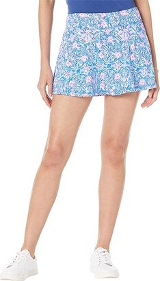 UPF 50+ Luxletic Meryl Nylon Aila Skort (Blue Peri Takin It Easy) Women's Skort