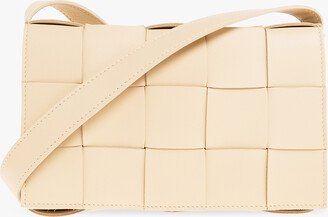 ‘Cassette Small’ Shoulder Bag - Beige