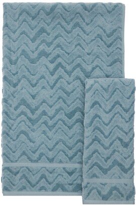 MISSONI HOME COLLECTION Set of 2 Rex cotton towels