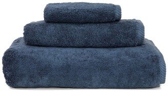 Midnight Blue Soft Twist 3-Piece Towel Set