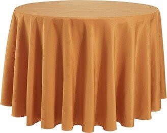 RCZ Decor RCZ Décor Elegant Round Table Cloth - Made With High Quality Polyester Material, Beautiful Gold Tablecloth With Durable Seams