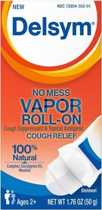 Delsym No Mess Vapor Roll On - 1.76oz