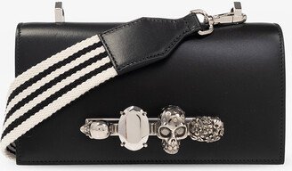 ‘Jewelled Satchel’ Shoulder Bag - Black