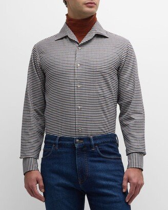 Men's Andre Cotton Check Sport Shirt