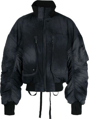 Turbulence padded bomber jacket