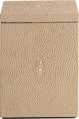 Posh Trading Company Chelsea Cotton Wool Box - Shagreen Natural