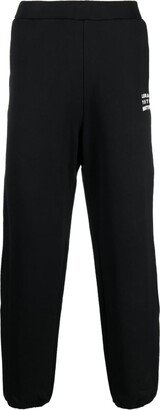 Logo-Print Cotton Track Pants-AG