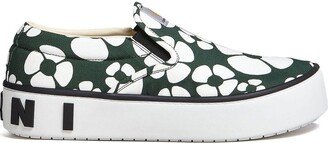 CARHARTT X MARNI- Floral Print Slip On