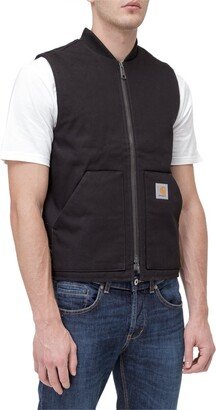 Logo Patch Quilted Gilet