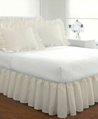 Ruffled Poplin Bedskirts