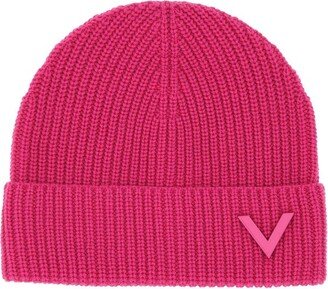 Logo Plaque Beanie-AA