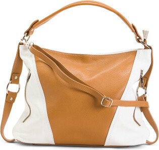 TJMAXX Leather Hobo Convertible Backpack