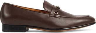 Interlocking G leather loafers