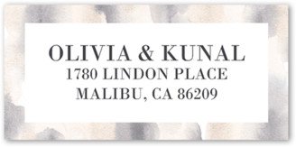 Wedding Address Labels: Exciting Script Address Label, White, Address Label, Matte