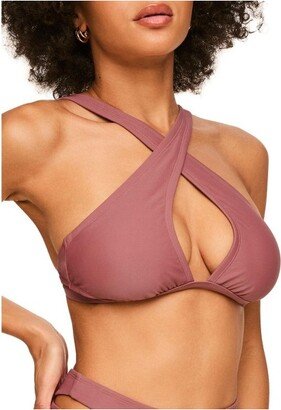 Adore Me Women's Demi Swimwear Top XL / Withered Rose Pink.