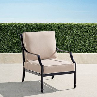 Grayson Lounge Chair with Cushions in Black Finish