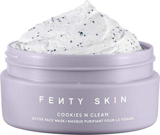 Fenty Skin Cookies N Clean Whipped Clay Pore Detox Face Mask with Salicylic Acid + Charcoal