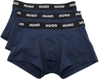 Set Of 3 Logo-Band Boxer Briefs