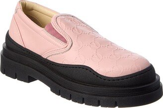 Valentino By Mario Valentino Agnes Leather Slip-On Sneaker-AC