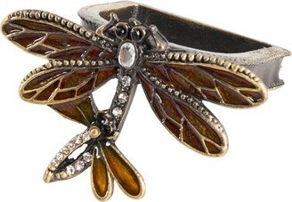 Saro Lifestyle Dragonfly Napkin Ring, Set of 4