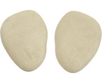 Unique Bargains Silicone Gel Forefoot Insole Pads High Heel Shoes Cushions for Women 2pcs Beige