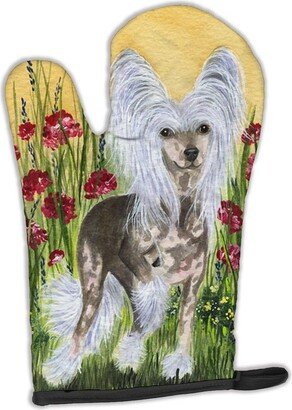 Chinese Crested Oven Mitt