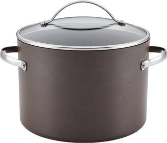 Professional 10qt Covered Stockpot Charcoal