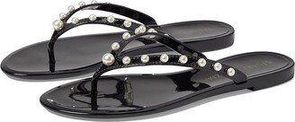 Goldie Jelly Flip-Flop (Black) Women's Shoes