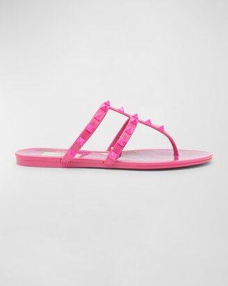 Rockstud Tonal Summer Thong Sandals