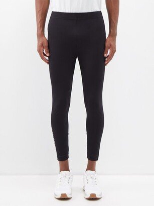 Logo-embossed Technical-jersey Leggings