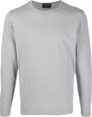 Long-Sleeve Cotton Jumper