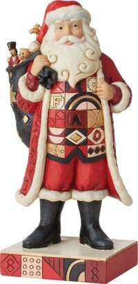 Jim Shore Santa with Fao Toy Bag Figurine