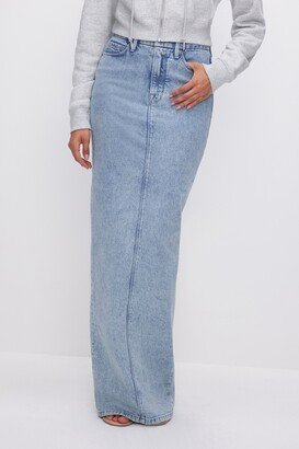 Denim Maxi Skirt