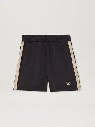 Monogram Track Shorts