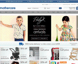 Mothercare Promo Codes & Coupons