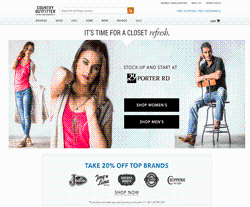 Country Outfitter Promo Codes & Coupons