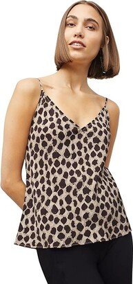 M.M.LaFleur Lisey Cami - Washable Silk (Sahara Print) Women's Clothing