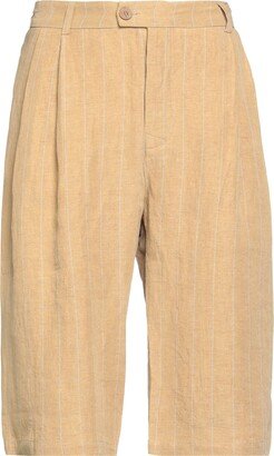 MARC POINT Cropped Pants Camel