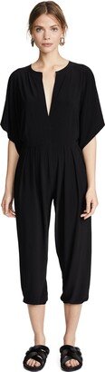 KAMALIKULTURE Women's Rectangle Jog Jumpsuit