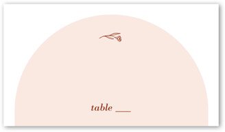 Wedding Place Cards: Earthy Arch Wedding Place Card, Pink, Placecard, Matte, Signature Smooth Cardstock