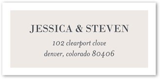 Wedding Address Labels: Novel Photo Wedding Address Label, Purple, Address Label, Matte