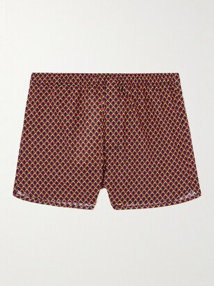 Ledbury 65 Slim-Fit Printed Cotton-Poplin Boxer Shorts