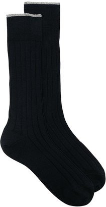 Ribbed Ankle Socks