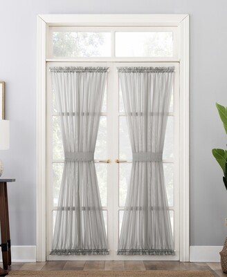 No. 918 Sheer Voile Door Panel Curtain Panel, 40 L x 59 W