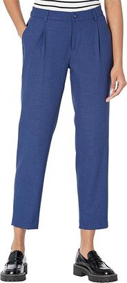 Ava Elastic Tapered Trousers (Merchant Blue) Women's Jumpsuit & Rompers One Piece