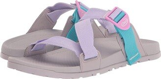 Lowdown Slide (Purple Rose Aqua) Women's Shoes