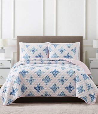 Floral Mini Quilt Set, King