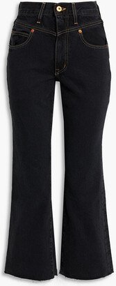 Frankie high-rise kick-flare jeans-AA