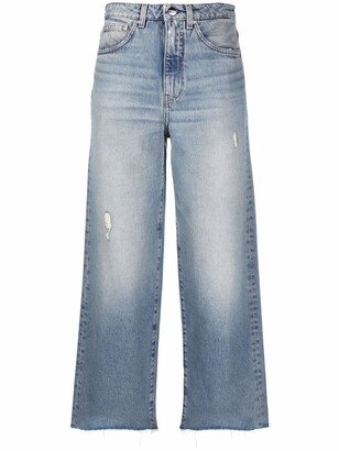 Wide-Leg Organic Jeans